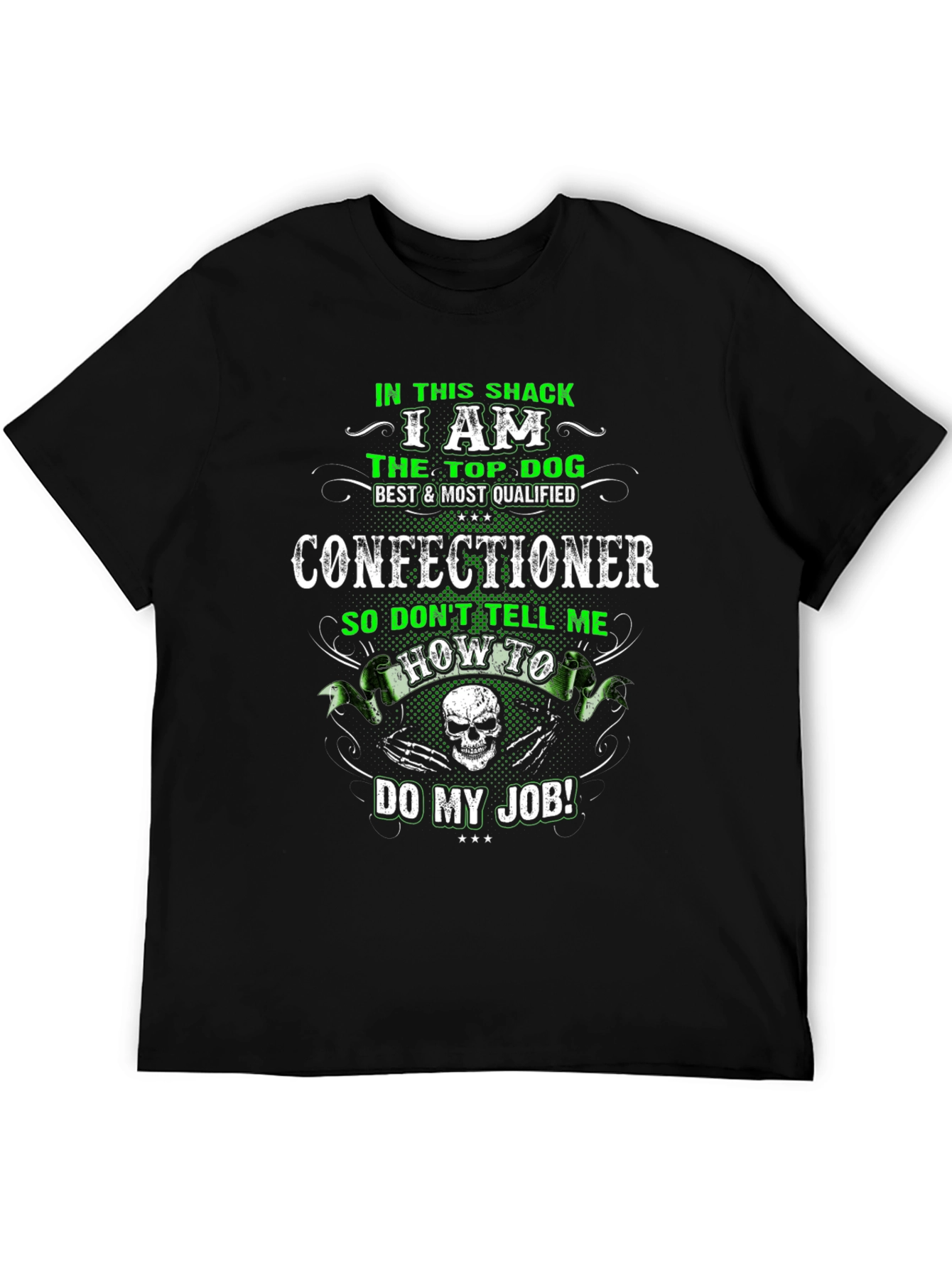 Confectioner Top Dog T-Shirt - Black