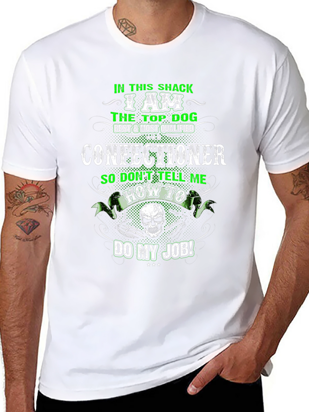 Confectioner Top Dog T-Shirt - Black