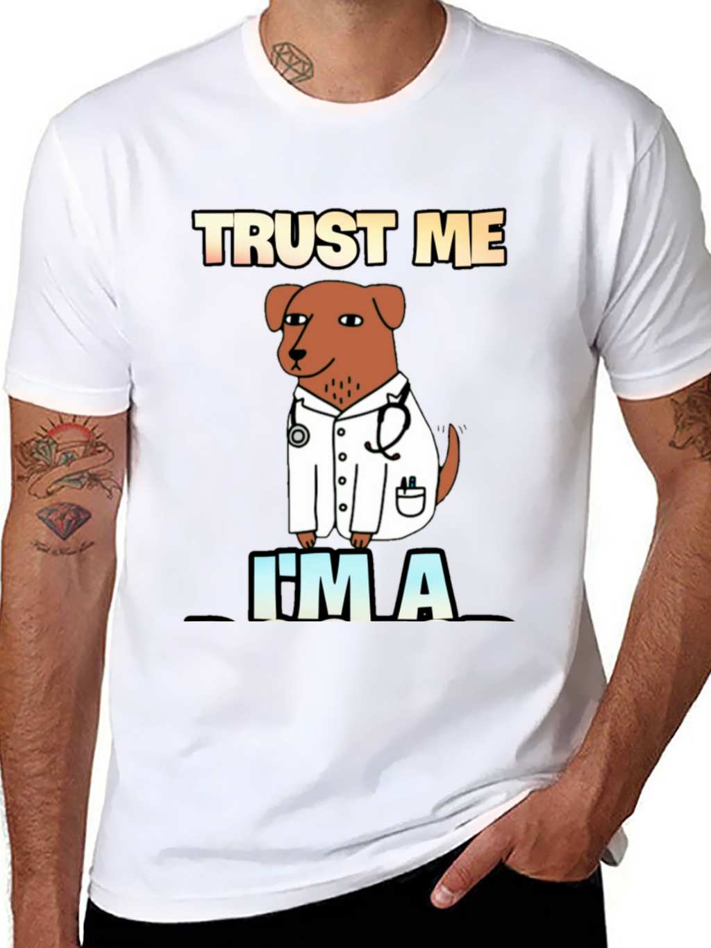 Trust Me Im A Doctor Dog T-Shirt