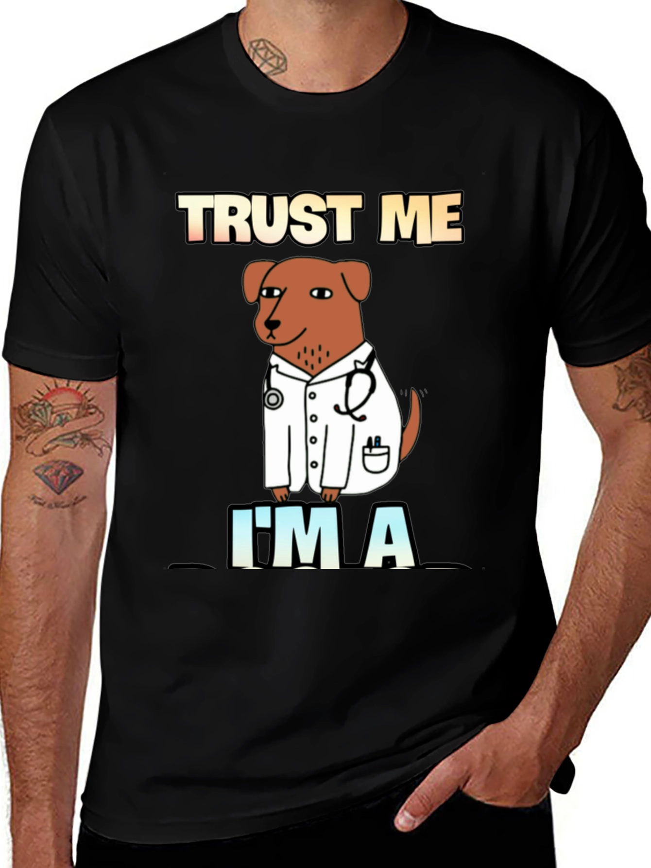 Trust Me Im A Doctor Dog T-Shirt