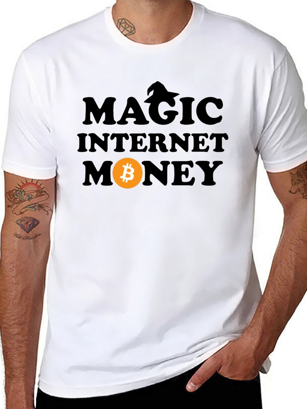 Magic Internet Money Bitcoin Crypto T-Shirt