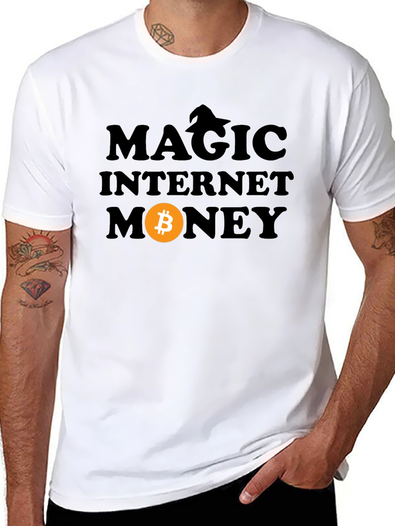 Magic Internet Money Bitcoin Crypto T-Shirt