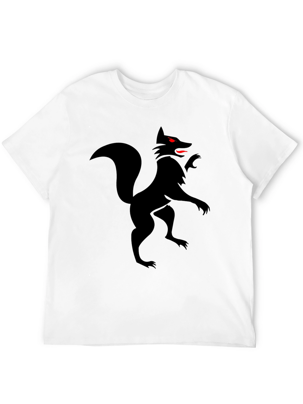 Black Fox Graphic Tee - Stylish Mens Shirt