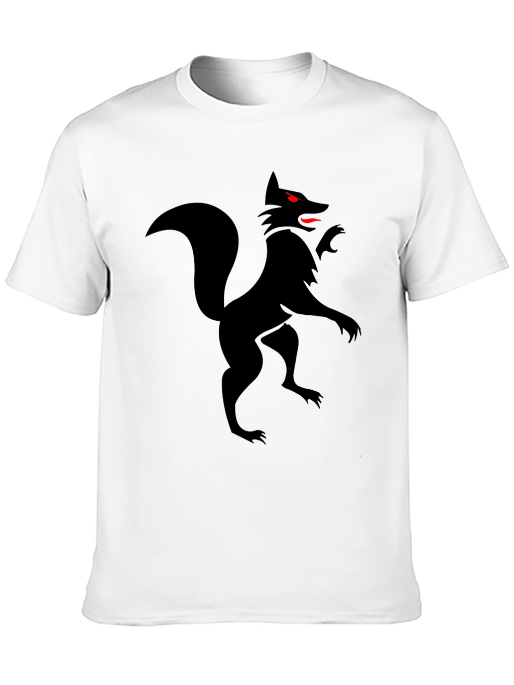 Black Fox Graphic Tee - Stylish Mens Shirt