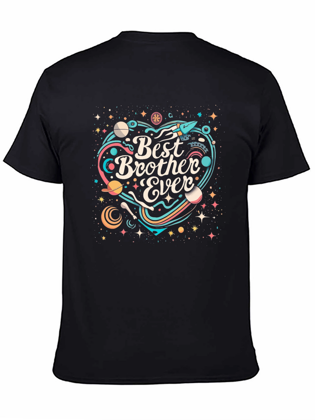 Best Brother Ever Space Graphic Tee