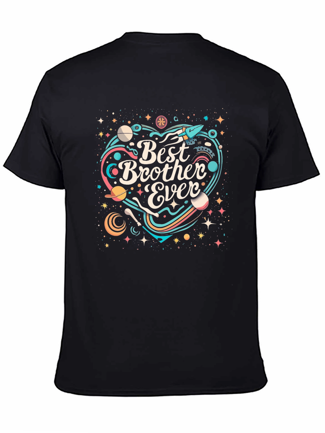 Best Brother Ever Space Graphic Tee