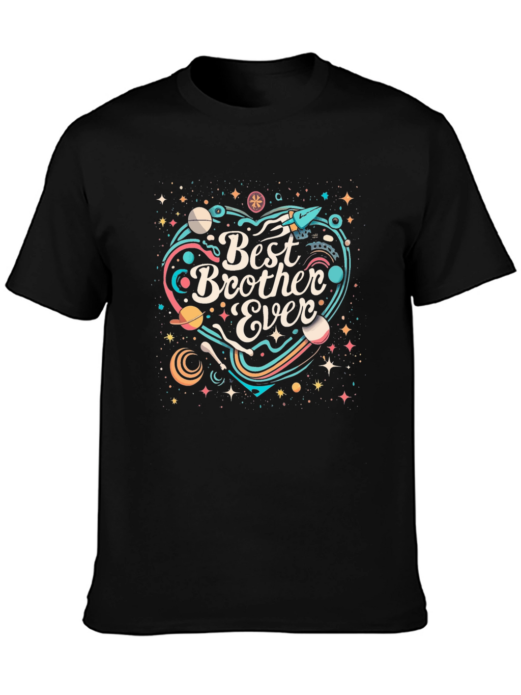 Best Brother Ever Space Graphic Tee