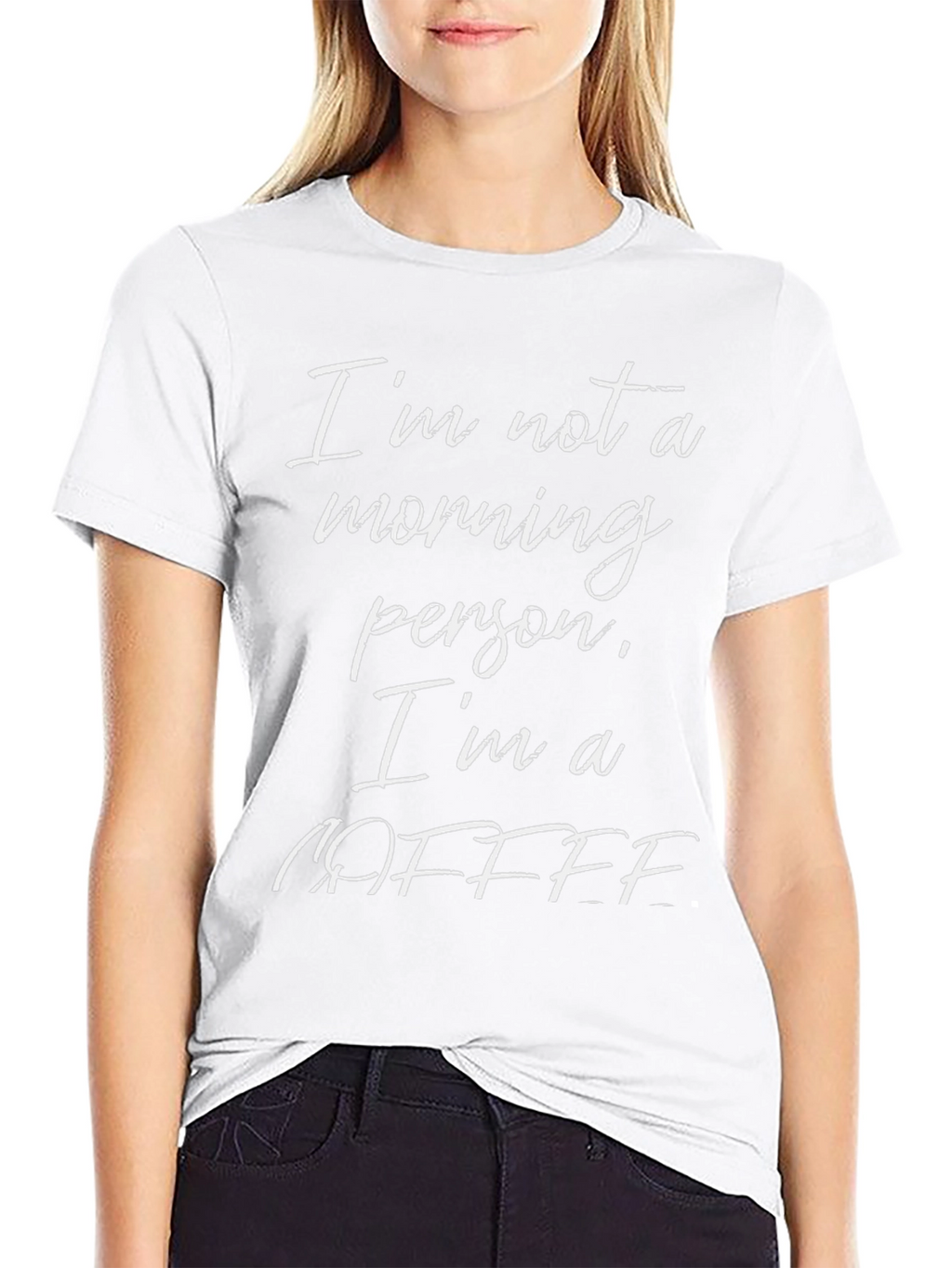 Funny Coffee T-Shirt - Not a Morning Person
