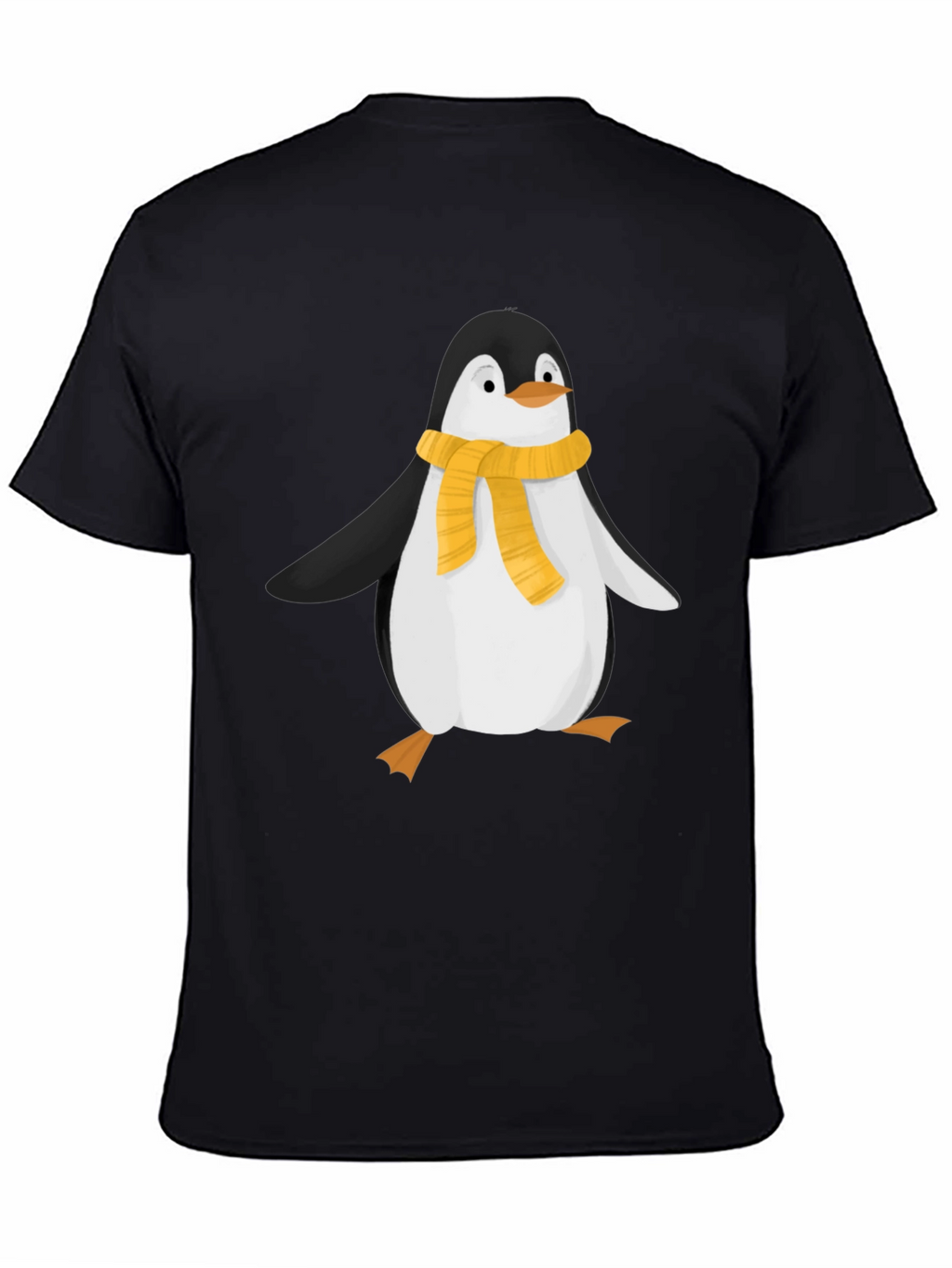 Penguin Scarf Graphic T-Shirt