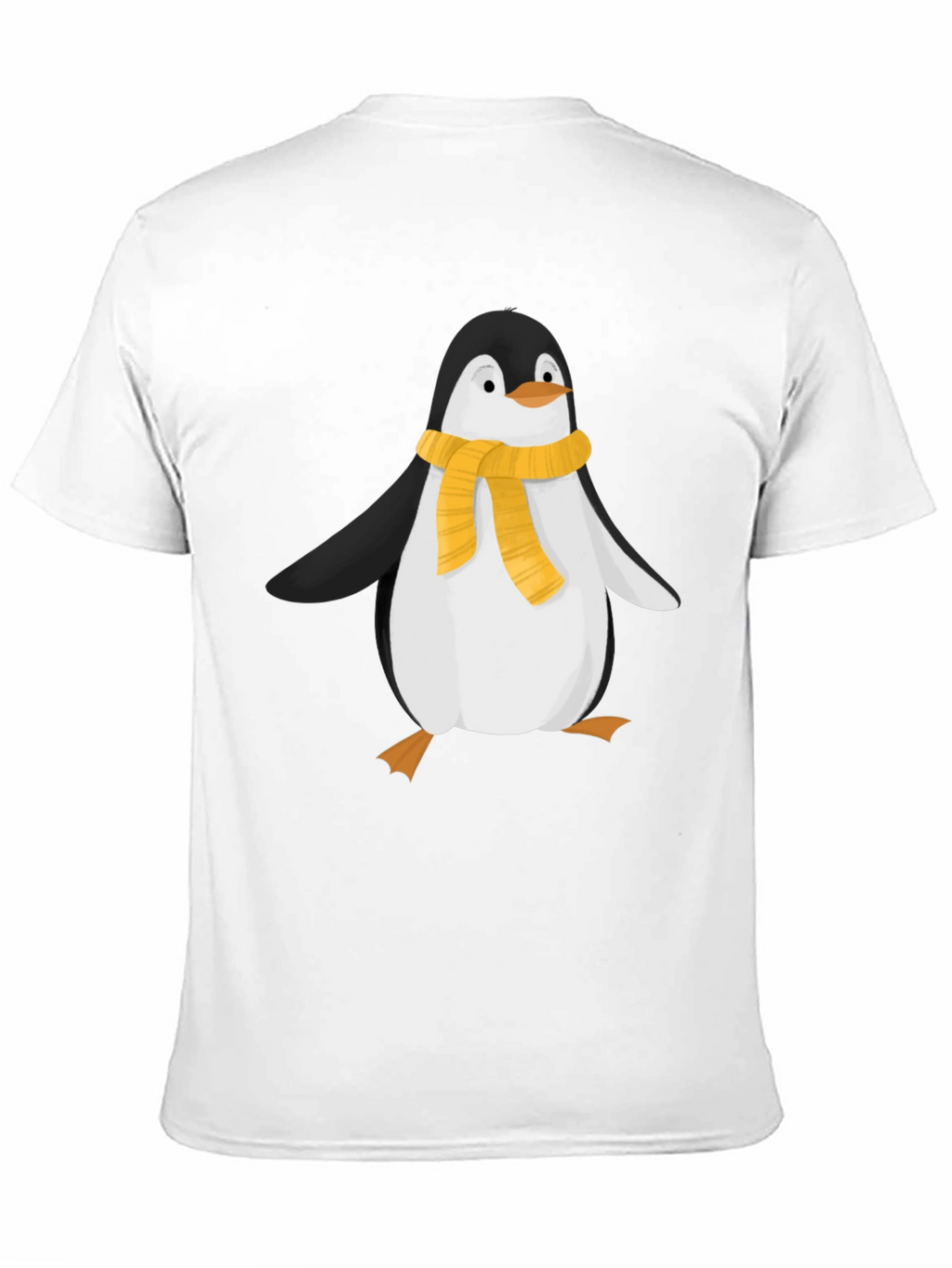 Penguin Scarf Graphic T-Shirt
