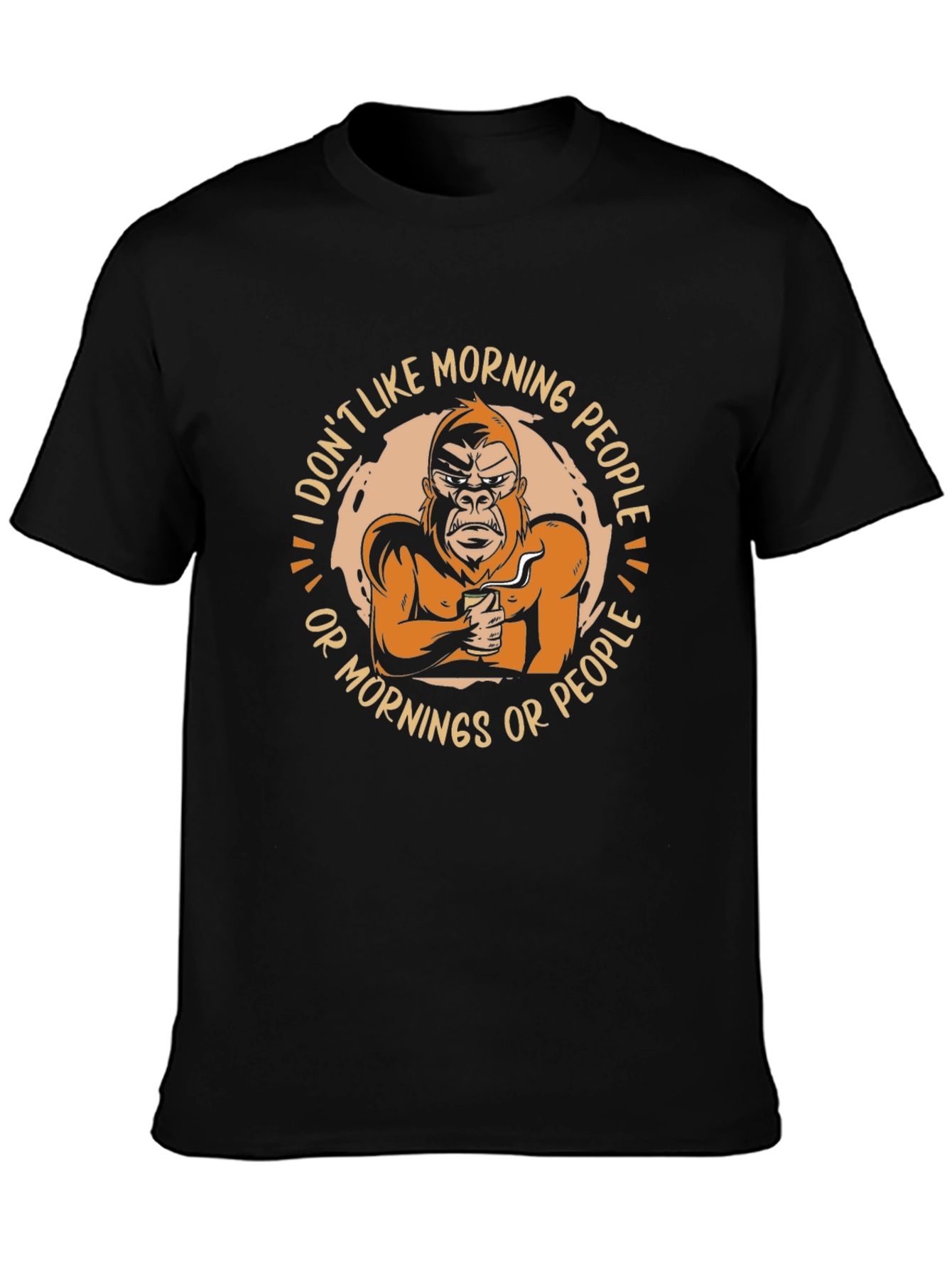 I Dont Like Morning People T-Shirt