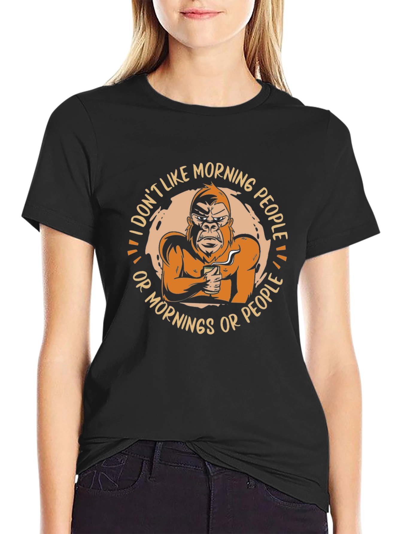I Dont Like Morning People T-Shirt
