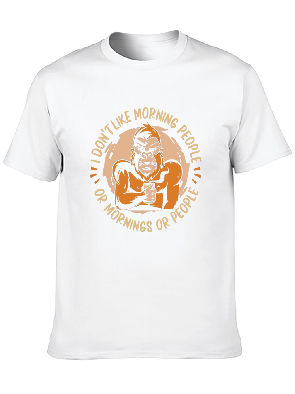 I Dont Like Morning People T-Shirt