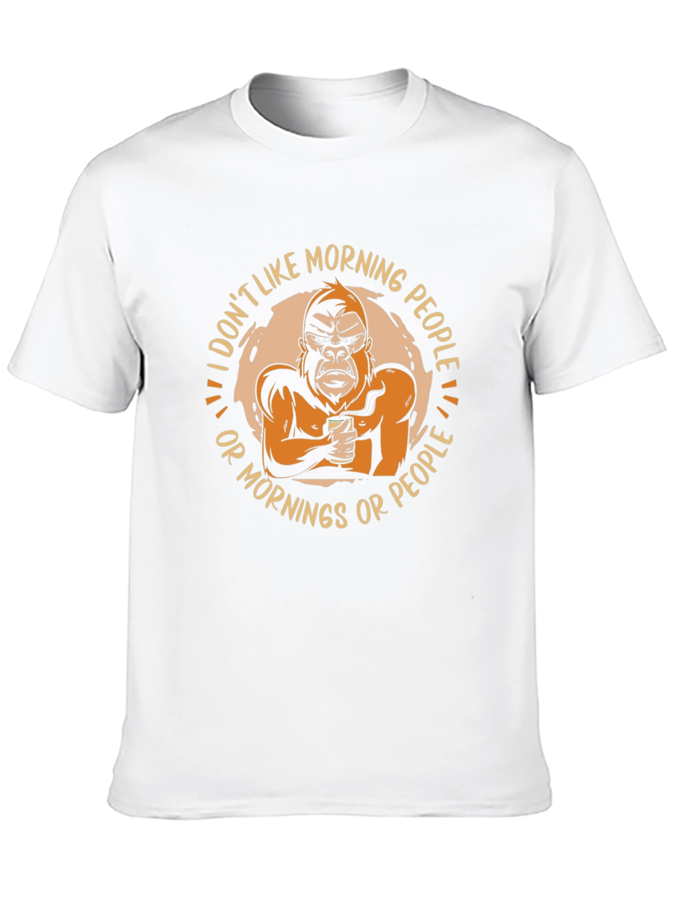 I Dont Like Morning People T-Shirt