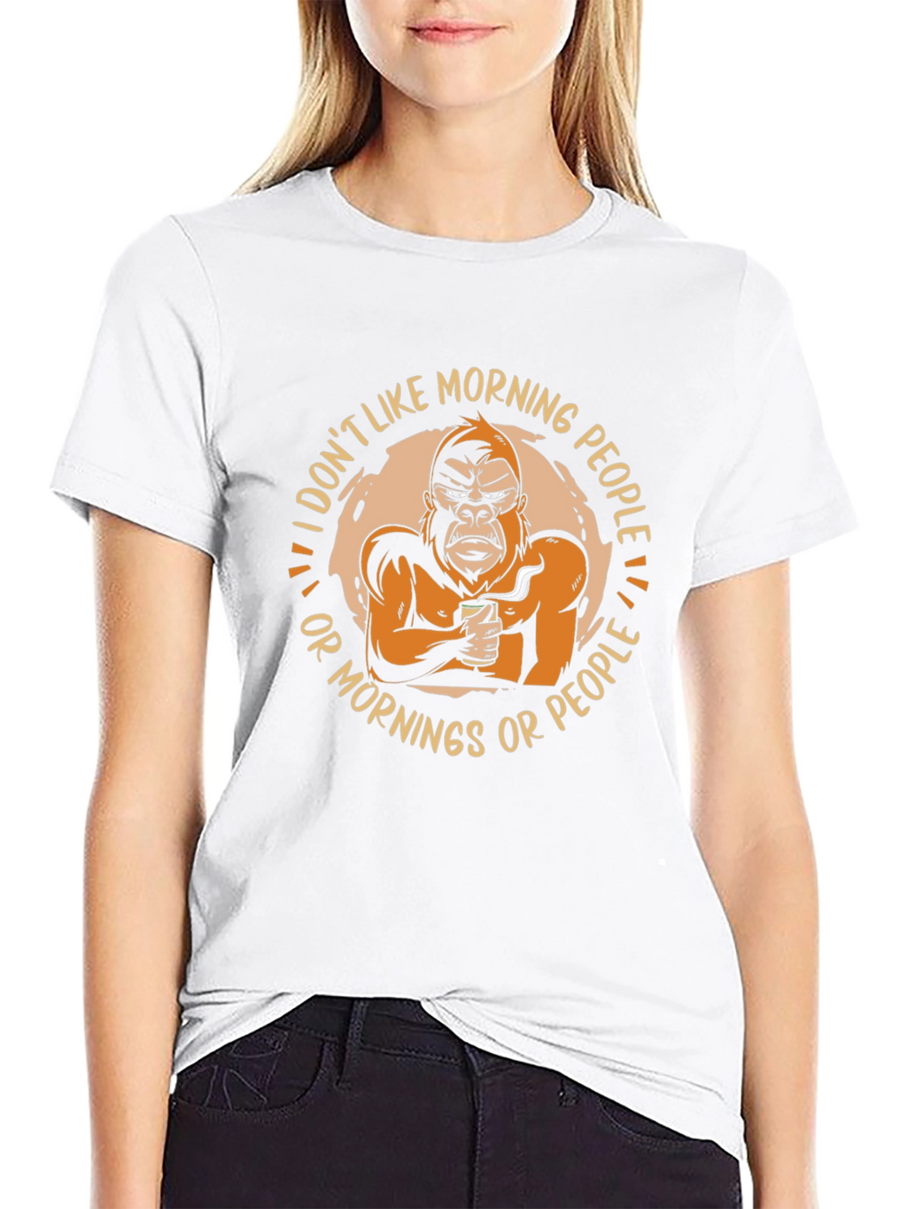 I Dont Like Morning People T-Shirt