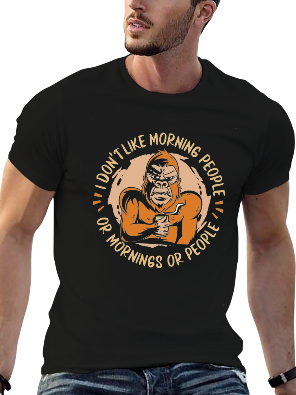 I Dont Like Morning People T-Shirt