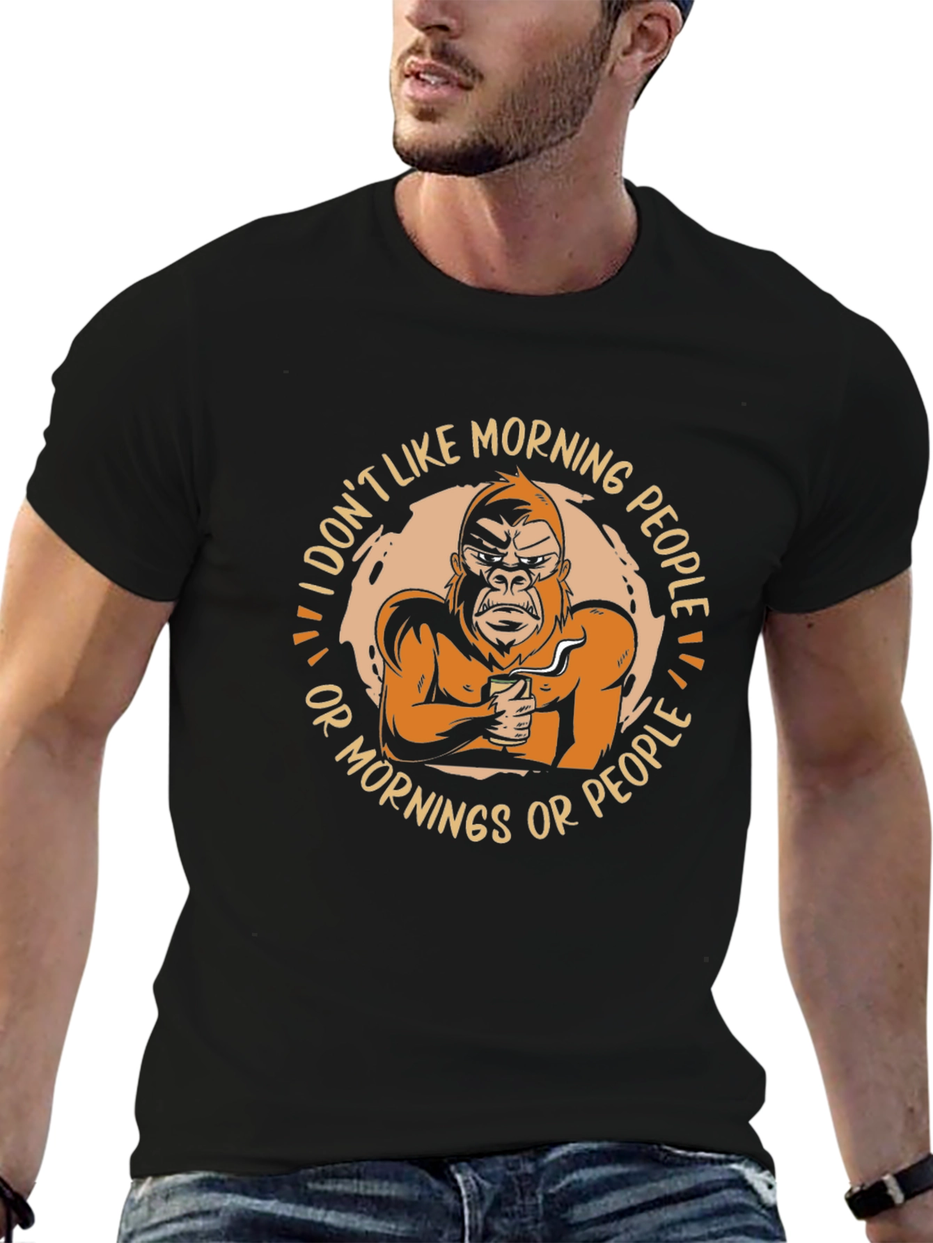 I Dont Like Morning People T-Shirt