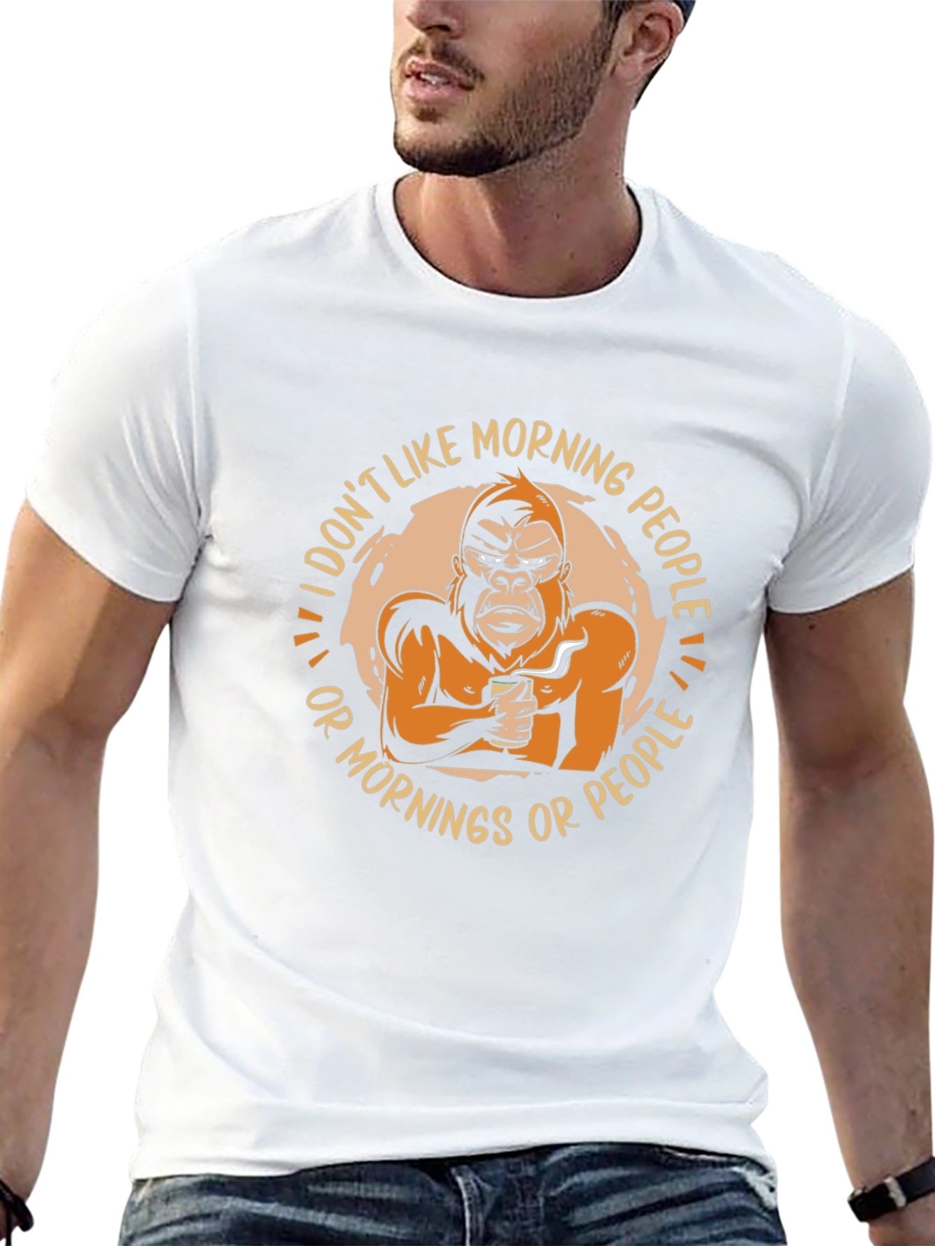 I Dont Like Morning People T-Shirt