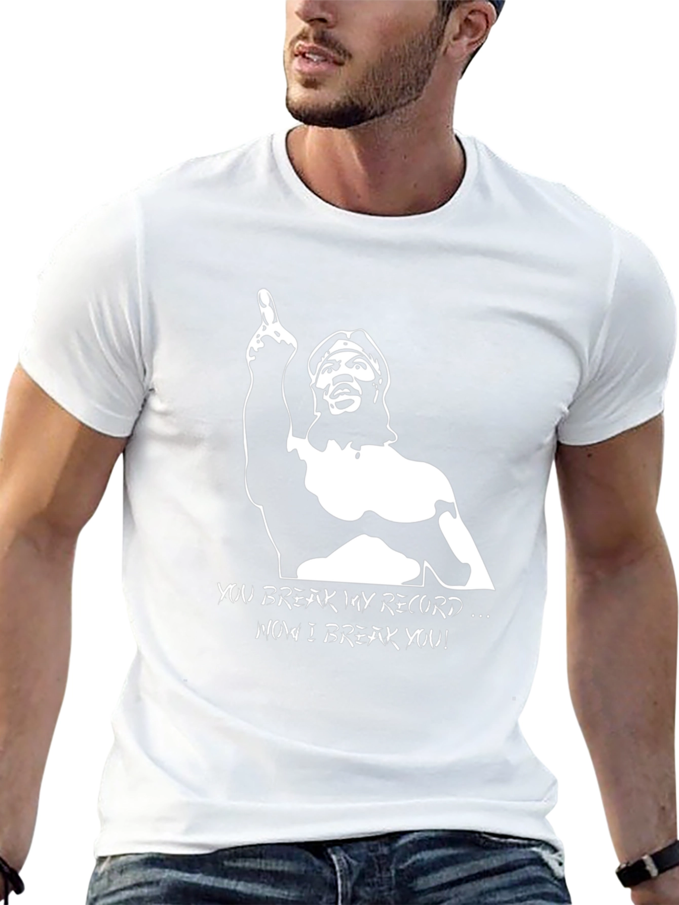Wrestler Break You Graphic T-Shirt