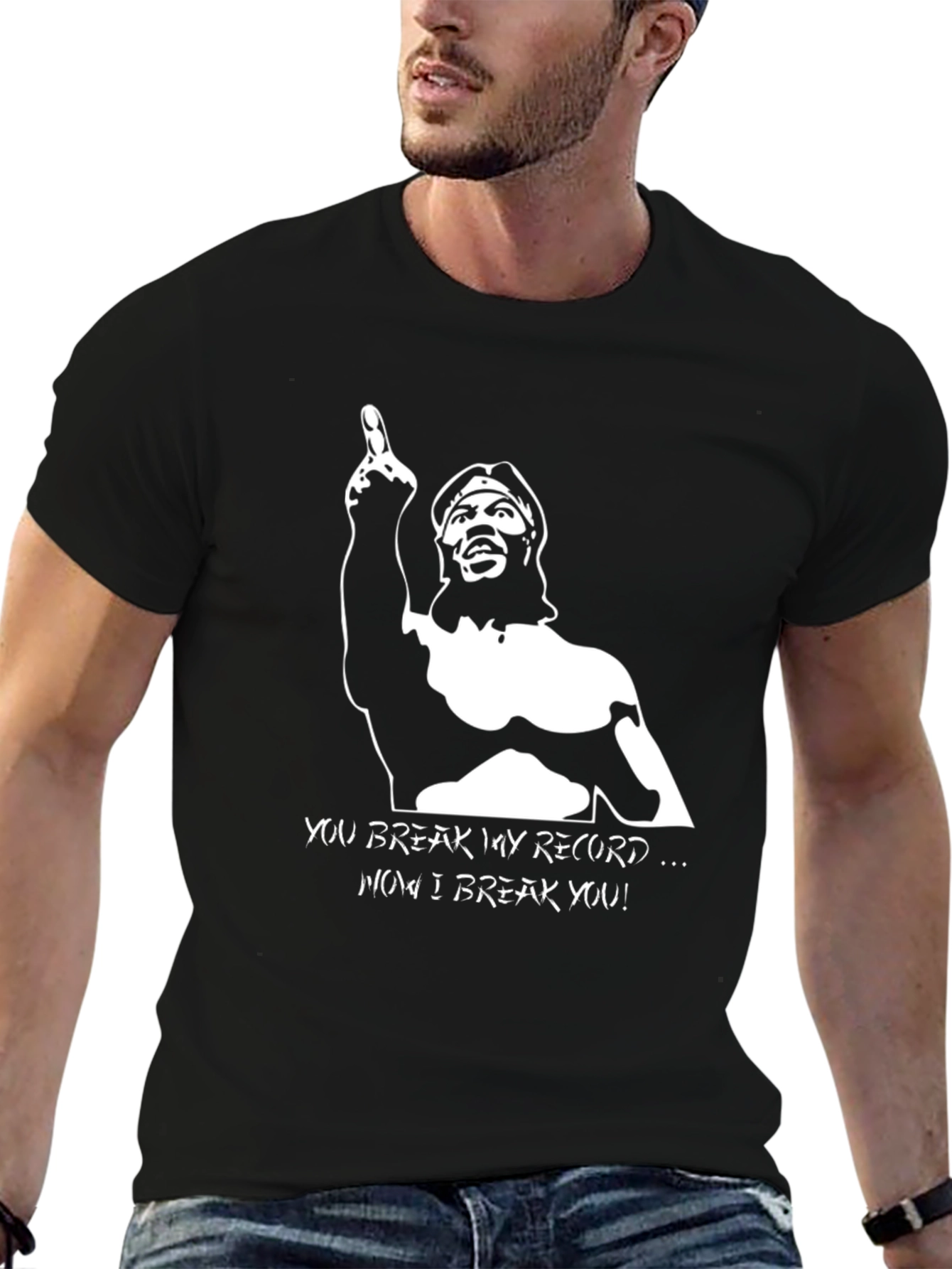 Wrestler Break You Graphic T-Shirt