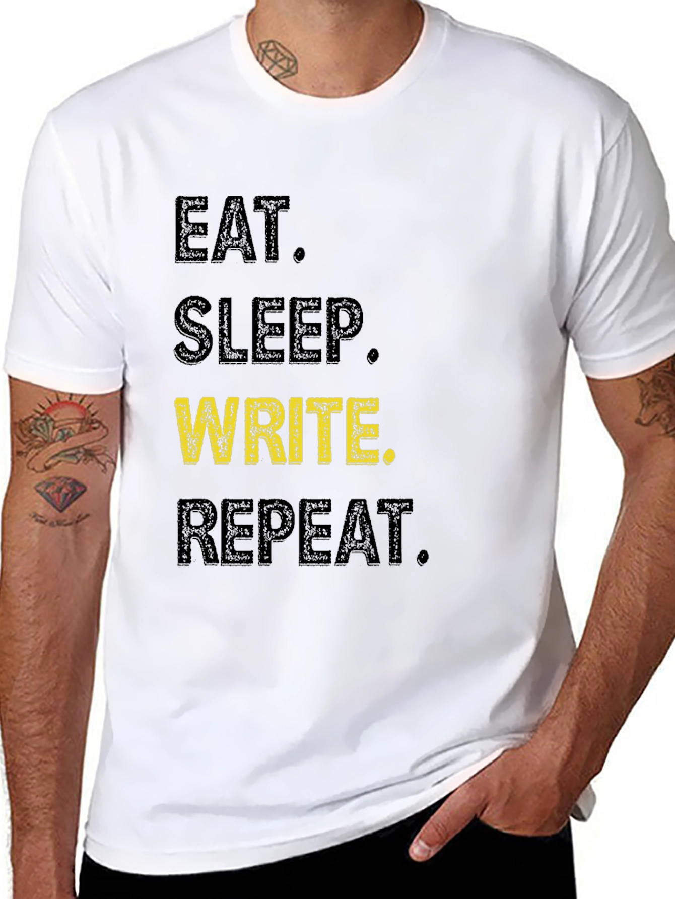 Eat Sleep Write Repeat T-Shirt
