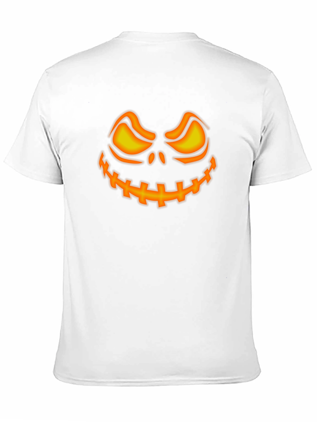 Spooky Pumpkin Face Halloween T-Shirt