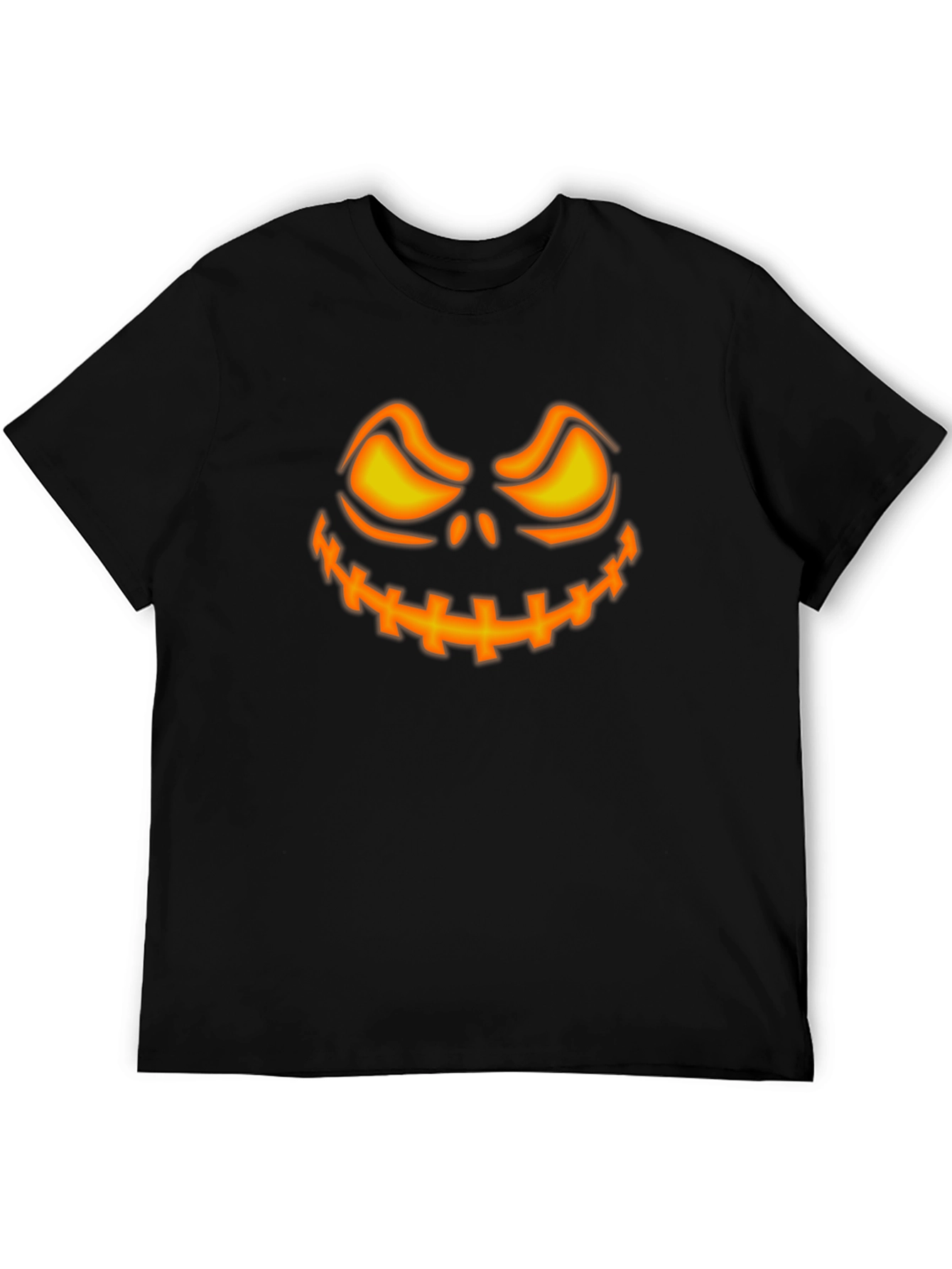Spooky Pumpkin Face Halloween T-Shirt