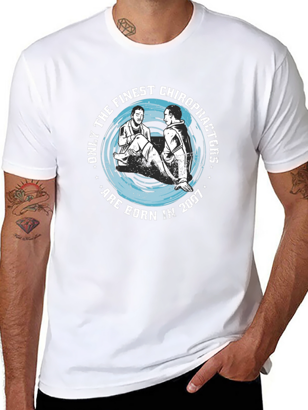 Finest Chiropractors Born in 2007 T-Shirt
