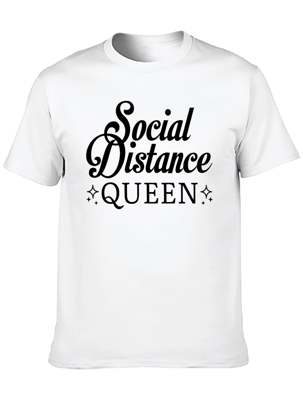 Social Distance Queen - Graphic Tee