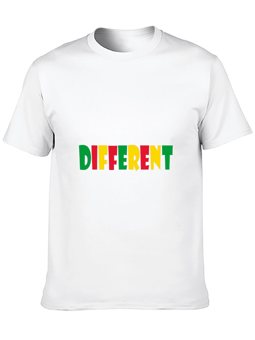 Different Graphic Tee - Stylish Black Cotton T-Shirt
