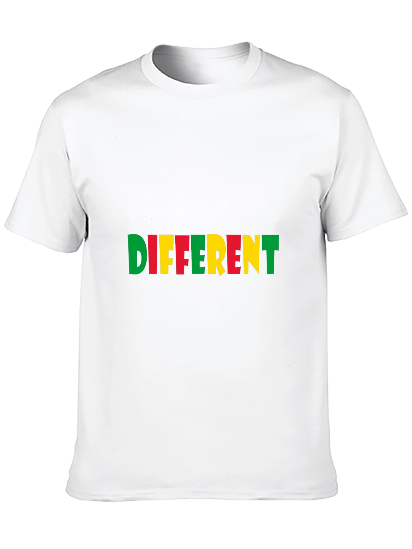 Different Graphic Tee - Stylish Black Cotton T-Shirt