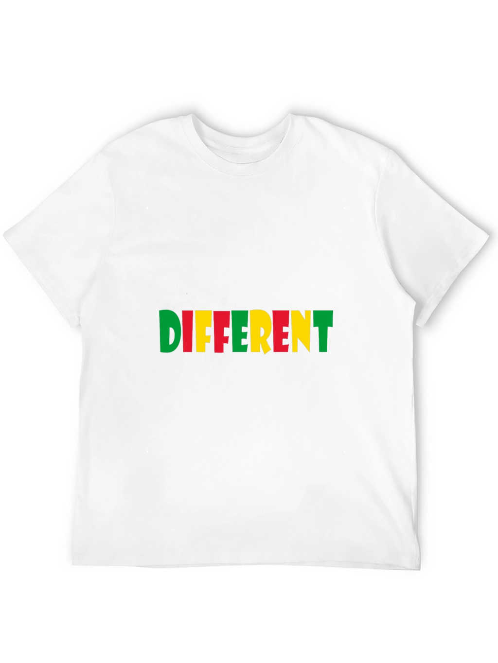 Different Graphic Tee - Stylish Black Cotton T-Shirt