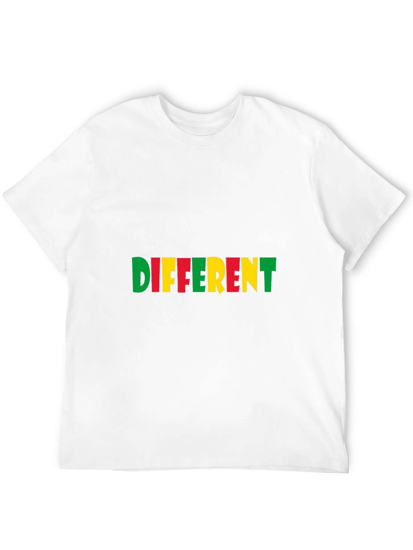 Different Graphic Tee - Stylish Black Cotton T-Shirt