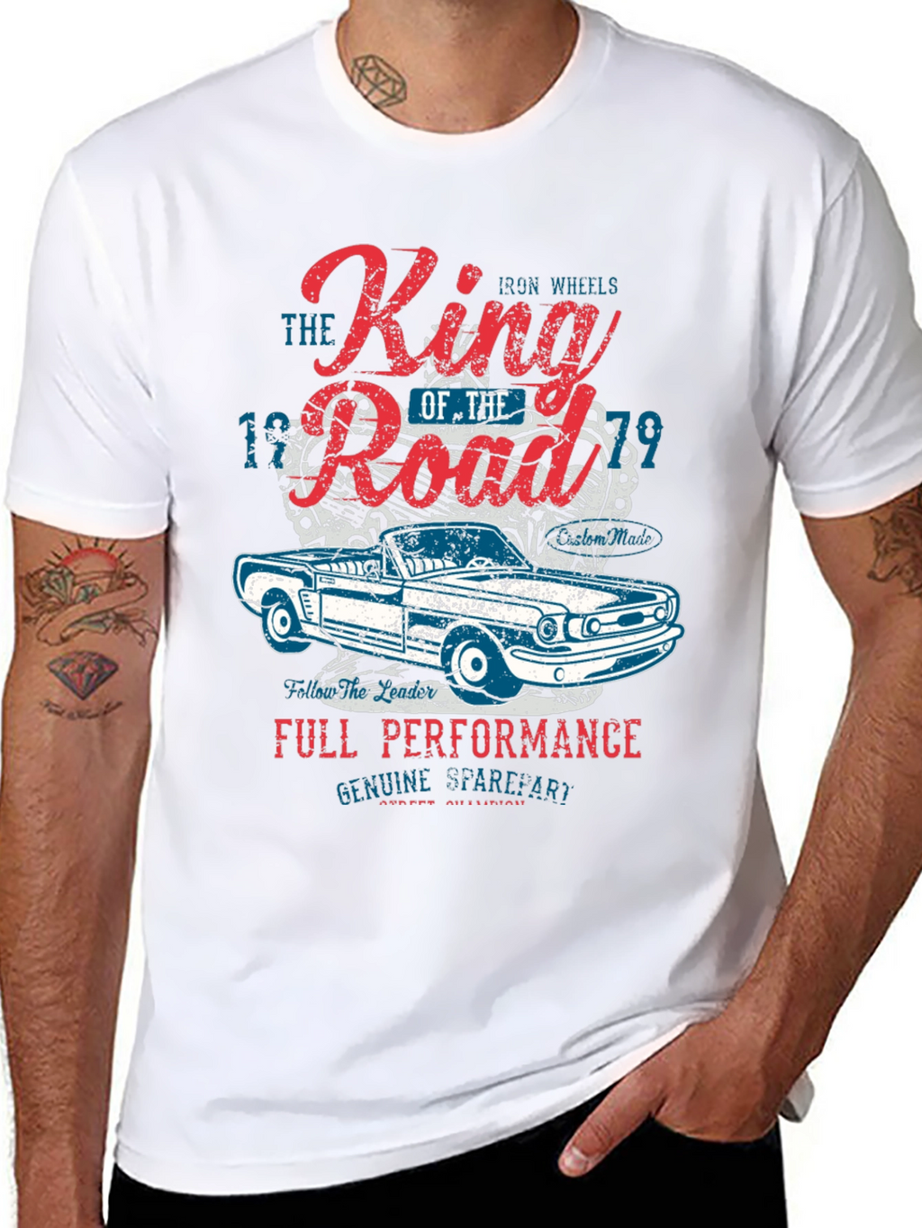King of the Road Car Graphic Tee