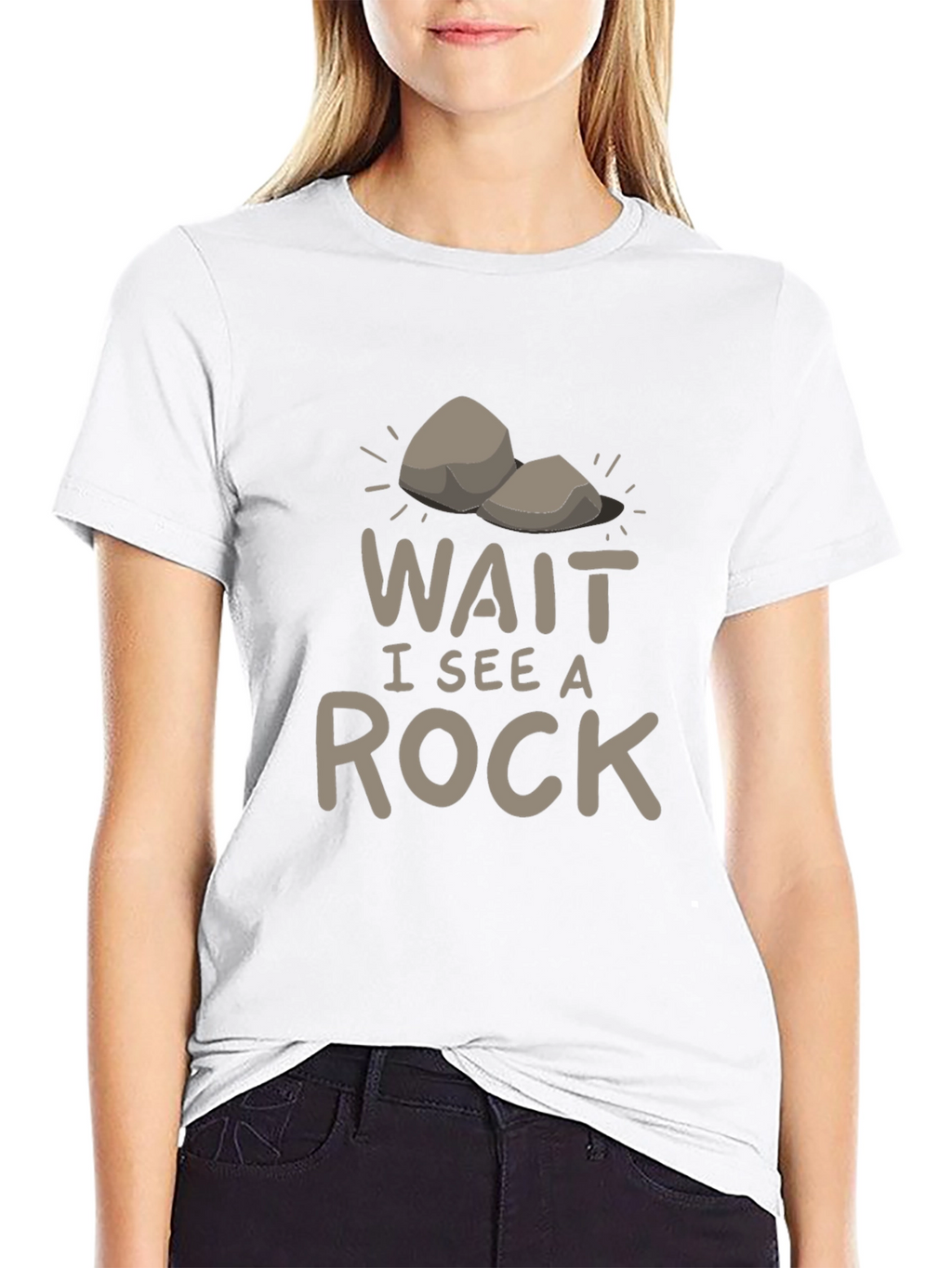 Funny Wait I See A Rock T-Shirt