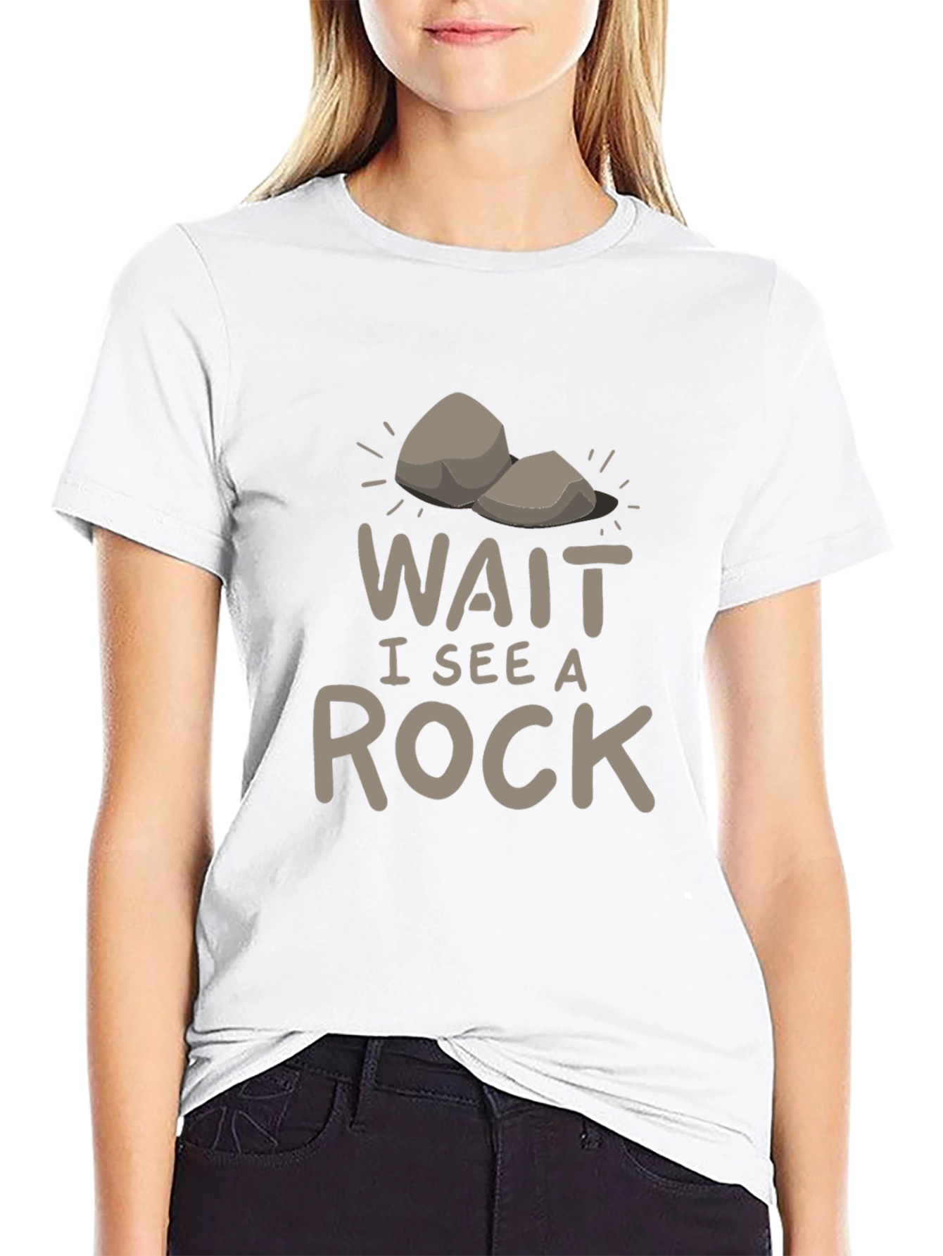 Funny Wait I See A Rock T-Shirt