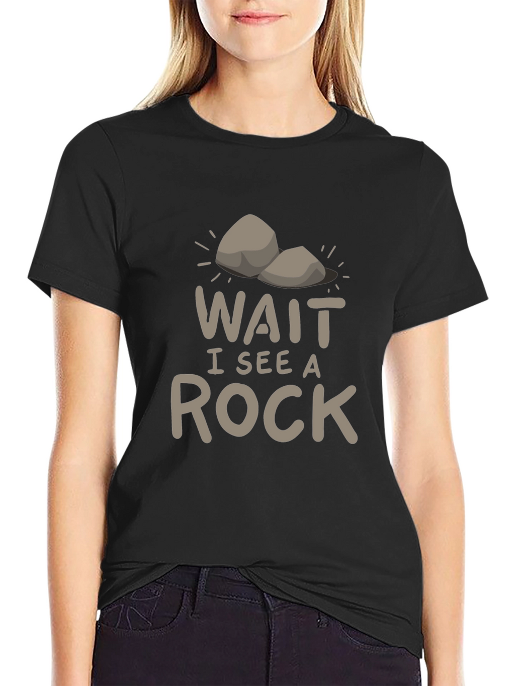 Funny Wait I See A Rock T-Shirt