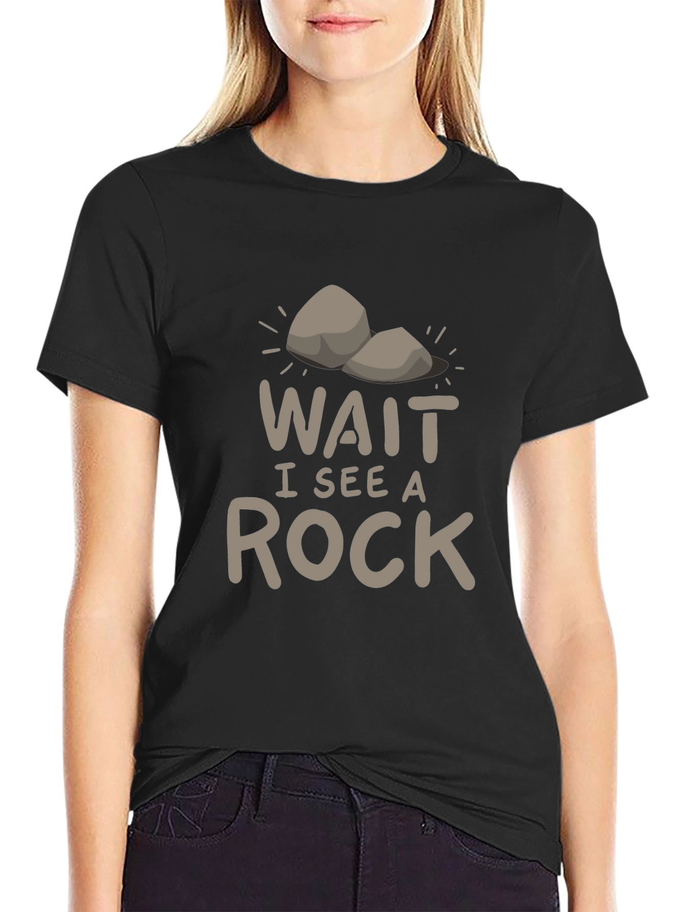 Funny Wait I See A Rock T-Shirt