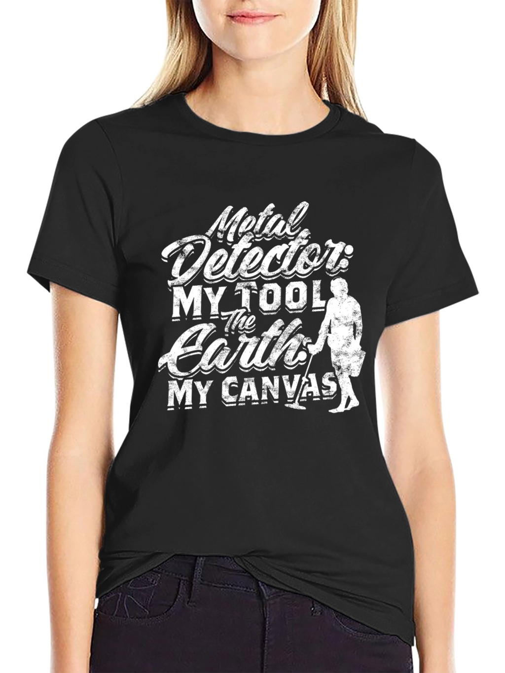 Metal Detector T-Shirt - Earth My Canvas