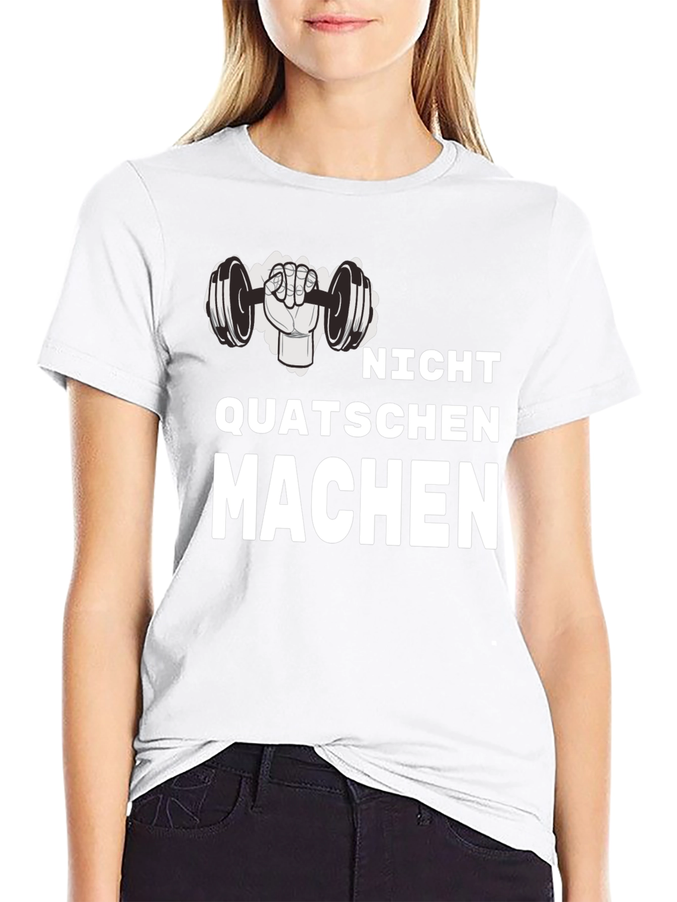 Nicht Quatschen Machen Gym T-Shirt