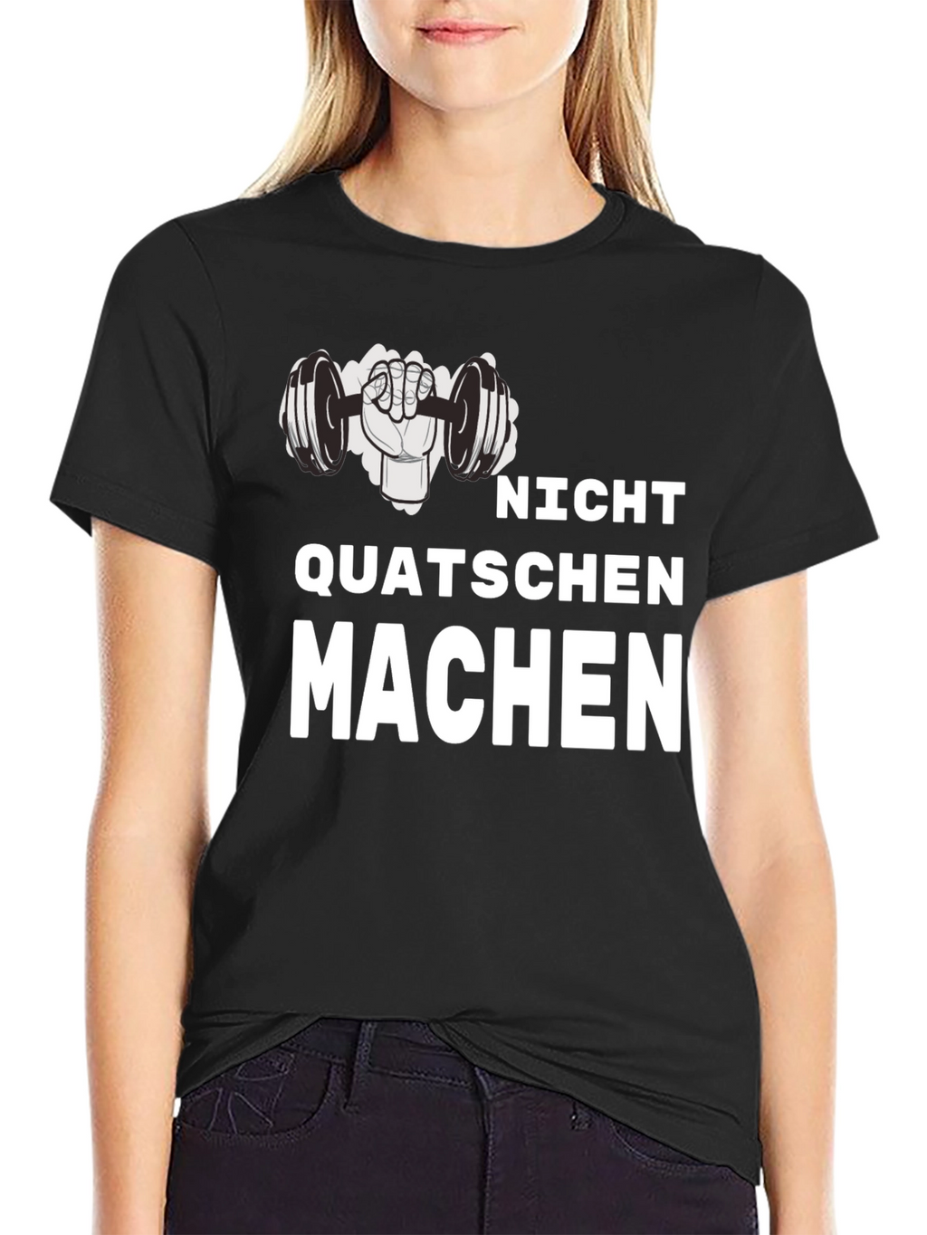 Nicht Quatschen Machen Gym T-Shirt