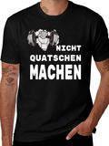 Nicht Quatschen Machen Gym T-Shirt
