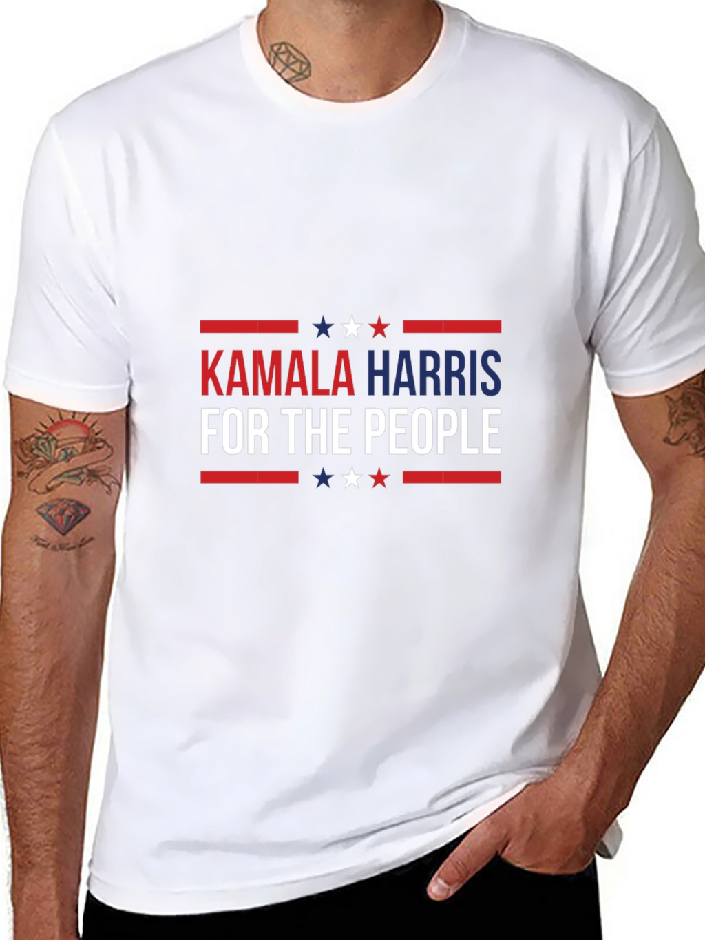 Kamala Harris For The People Graphic T-Shirt
