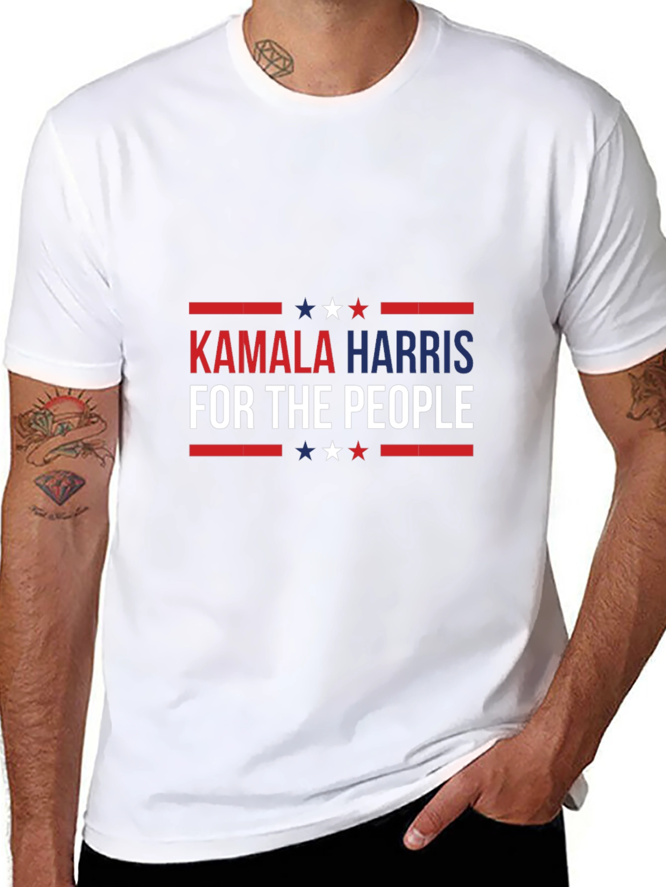 Kamala Harris For The People Graphic T-Shirt
