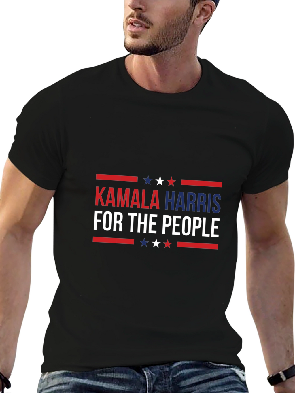 Kamala Harris For The People Graphic T-Shirt
