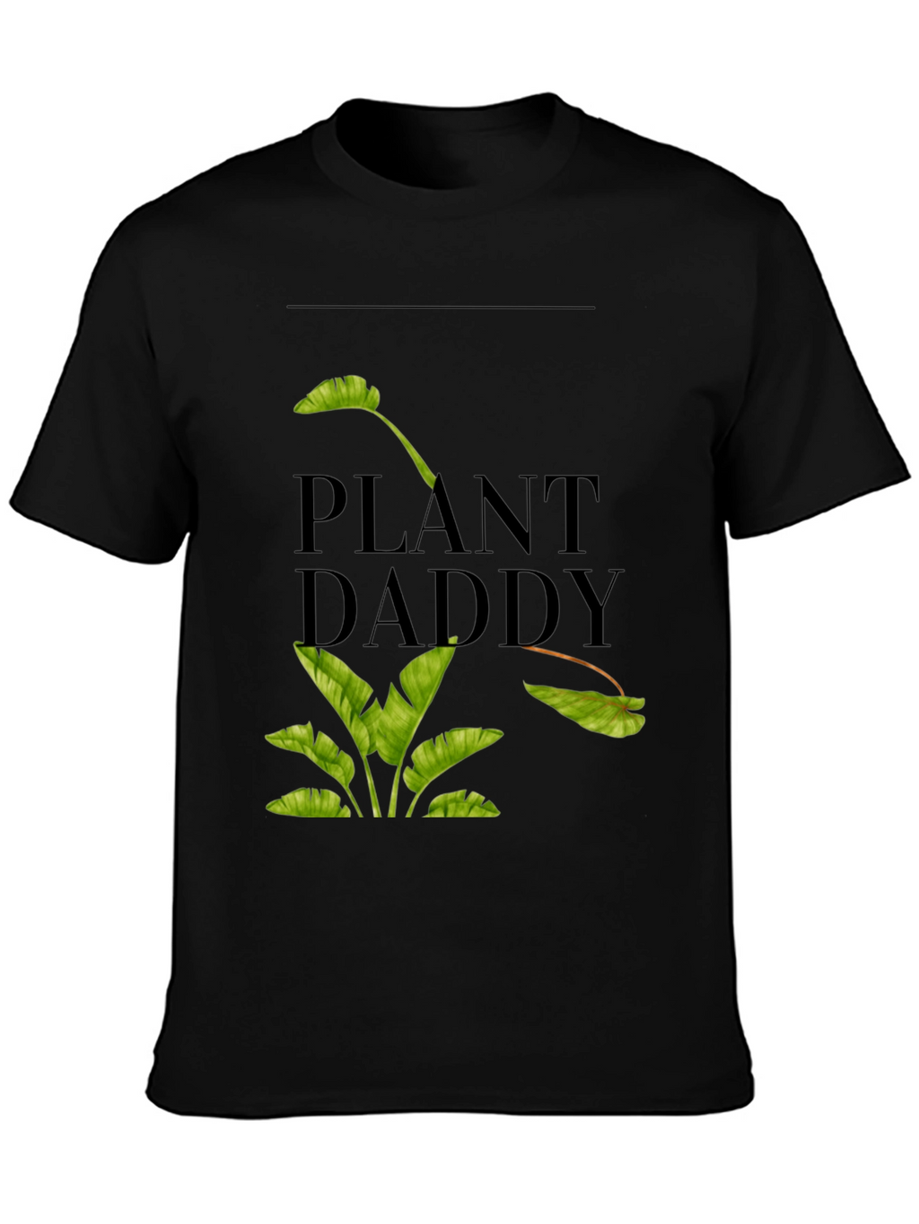 Plant Daddy Graphic T-Shirt - Black