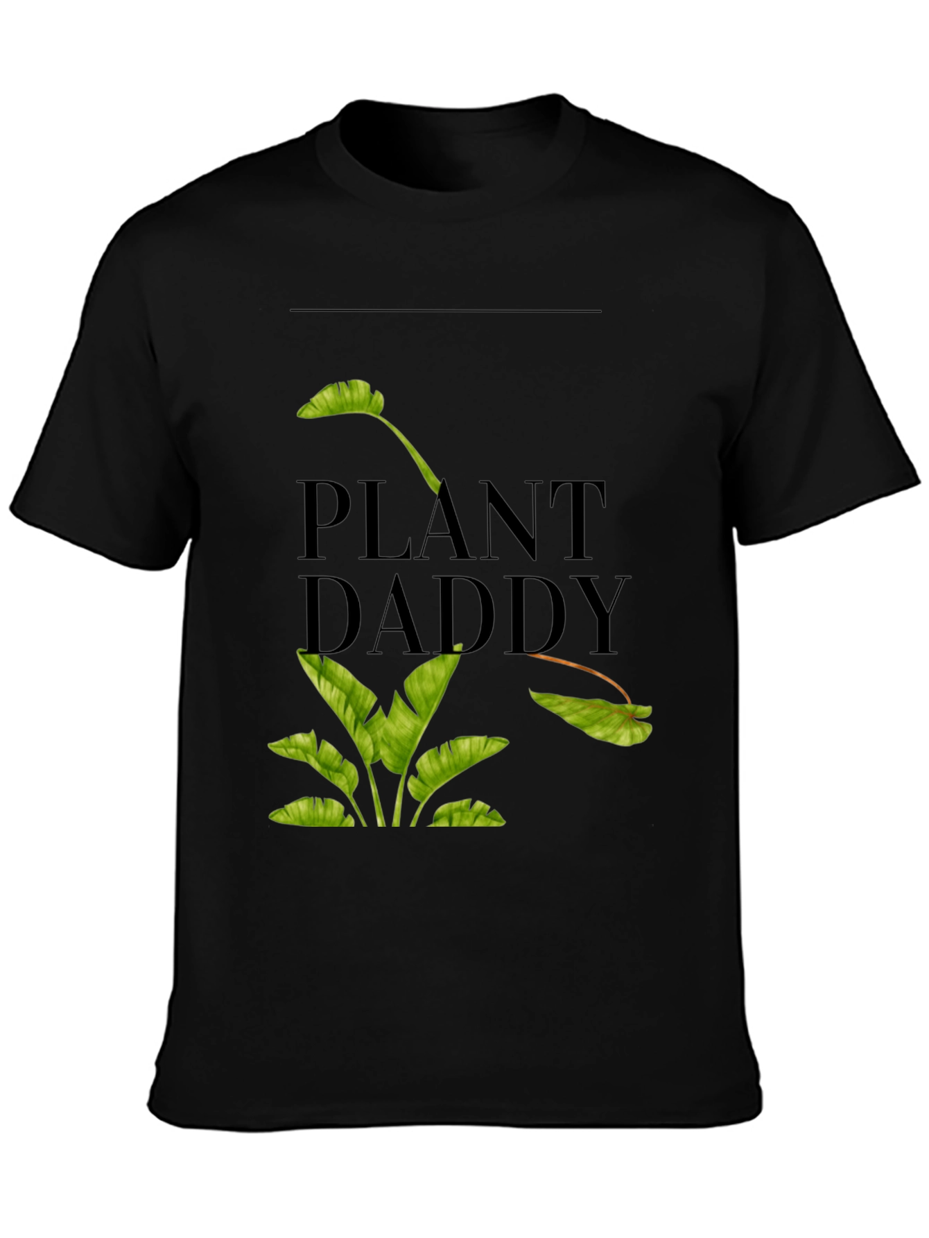 Plant Daddy Graphic T-Shirt - Black