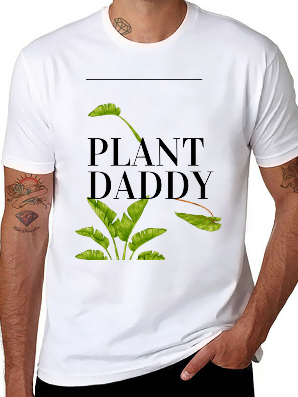 Plant Daddy Graphic T-Shirt - Black