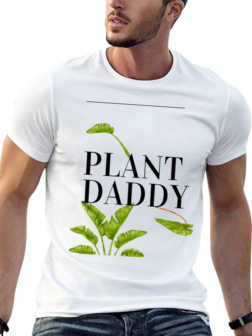 Plant Daddy Graphic T-Shirt - Black