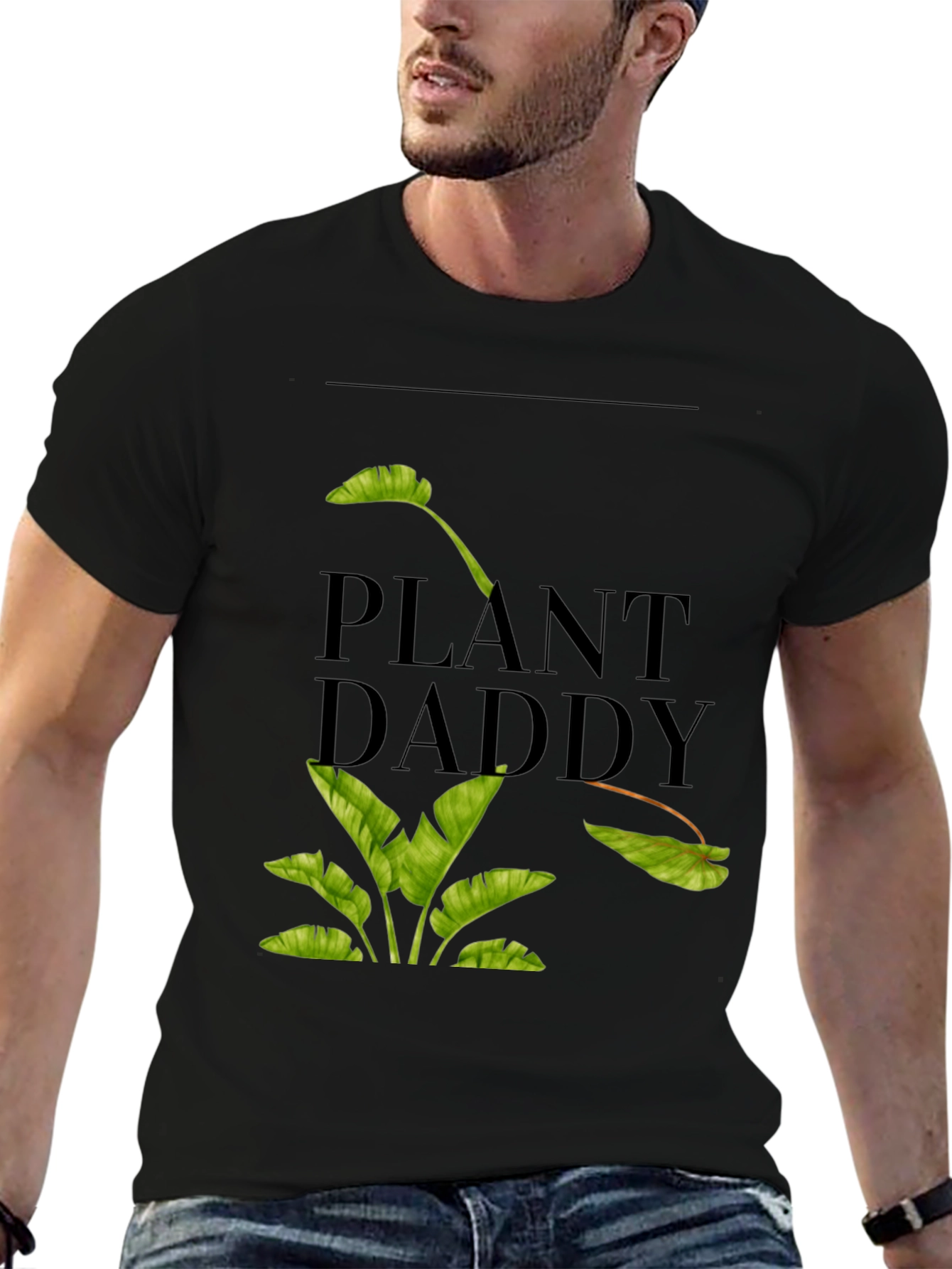 Plant Daddy Graphic T-Shirt - Black